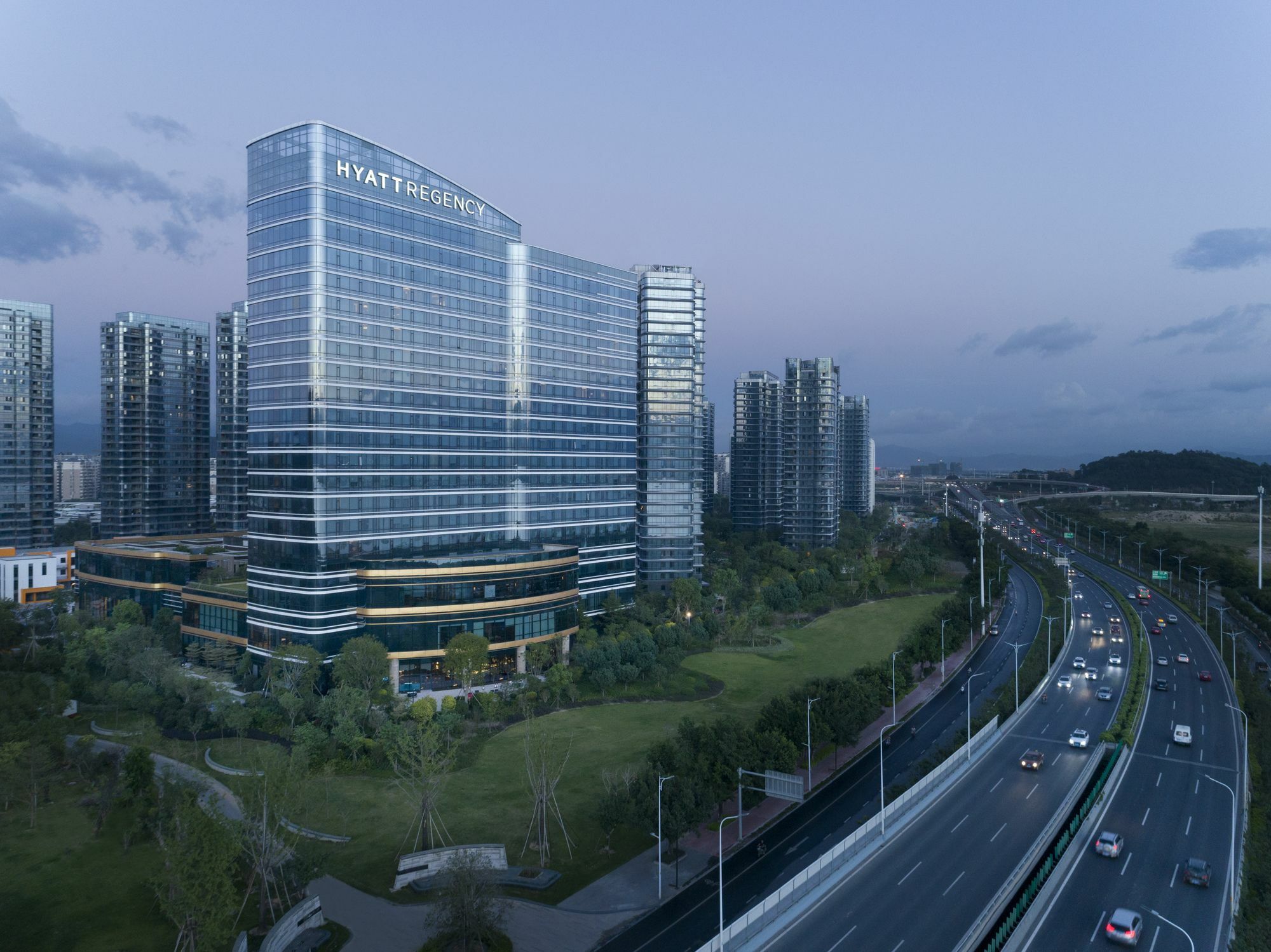 Hyatt Regency Fuzhou Cangshan Exterior photo